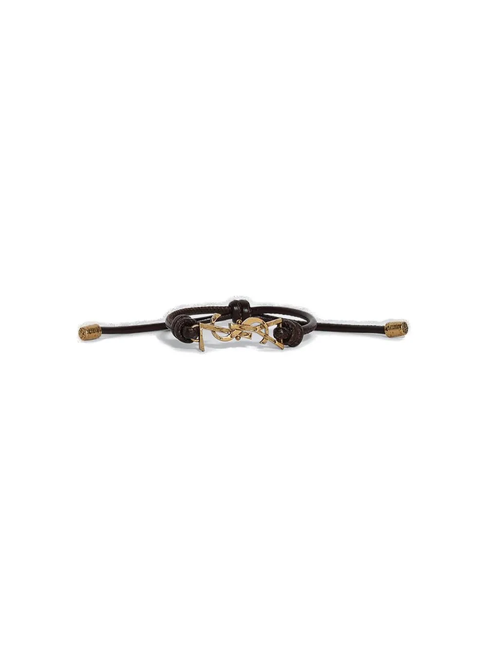 Saint Laurent Logo Plaque Bracelet
