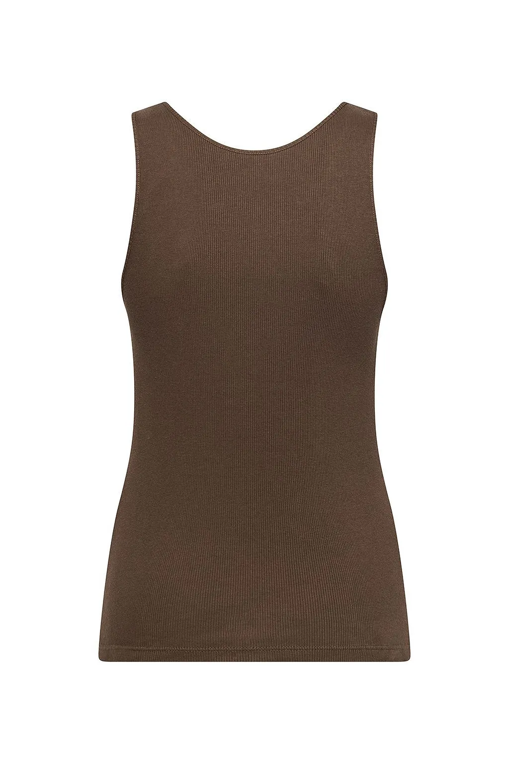 Saint Laurent Ribbed Logo Knitted Top