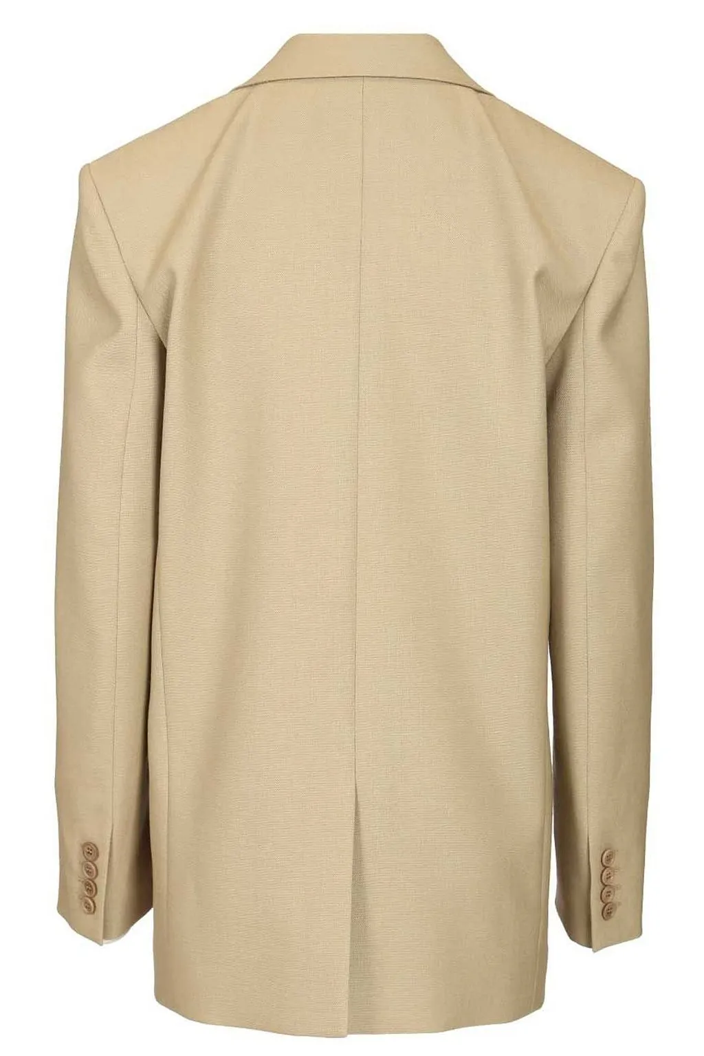 Saint Laurent Single-Breasted Long-Sleeved Jacket