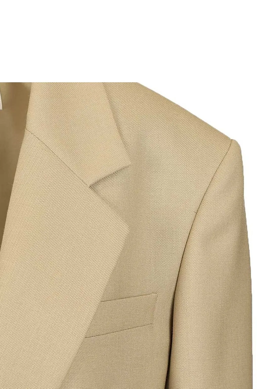 Saint Laurent Single-Breasted Long-Sleeved Jacket