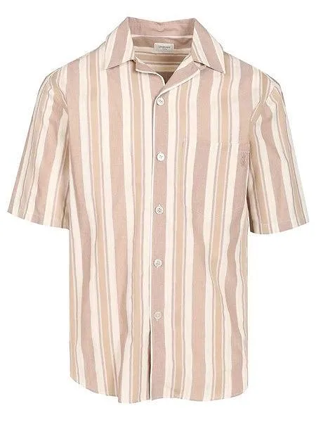 Saint Laurent Striped Button-Up Shirt