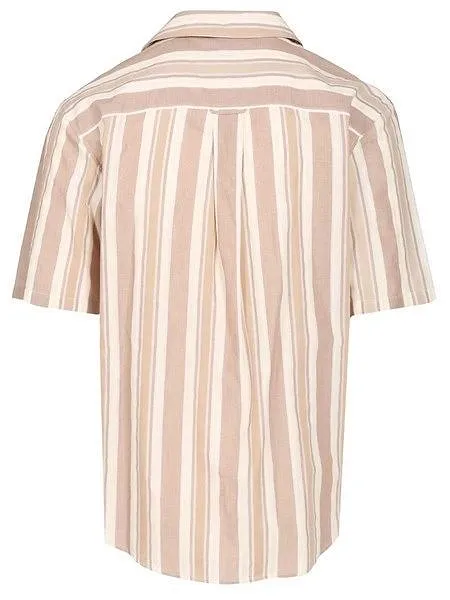 Saint Laurent Striped Button-Up Shirt