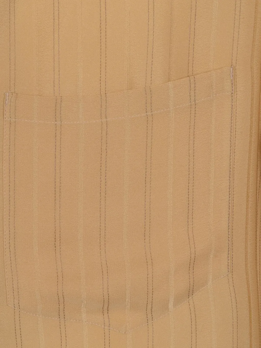 Saint Laurent Striped Button-Up Shirt