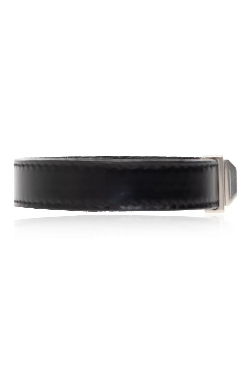 Saint Laurent Logo Engraved Stud Bracelet