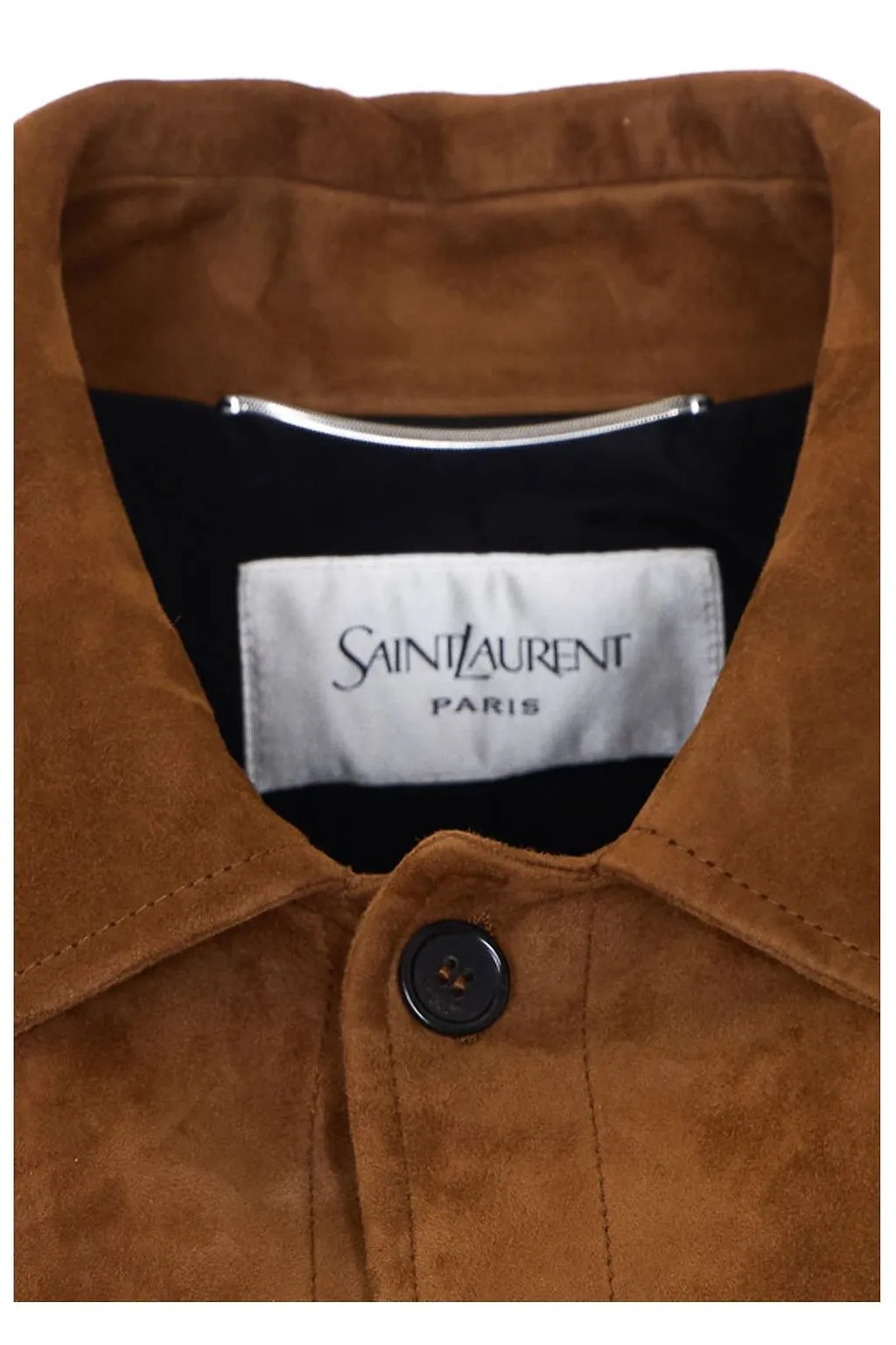 Saint Laurent Button-Up Long-Sleeved Overshirt