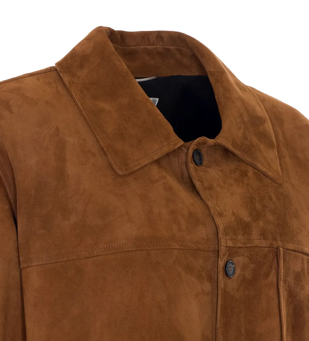Saint Laurent Button-Up Long-Sleeved Overshirt