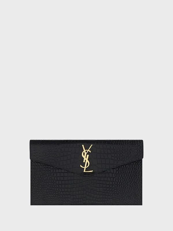 Uptown Logo Clutch Bag
