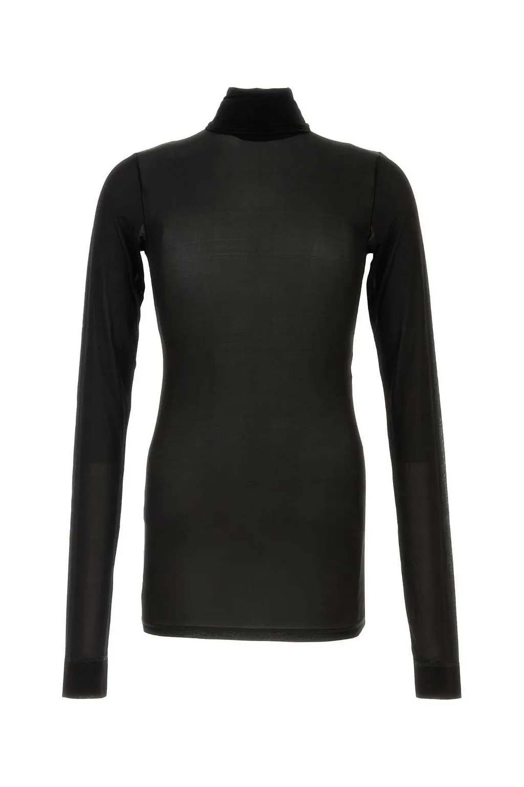 Turtleneck Long-Sleeved Top