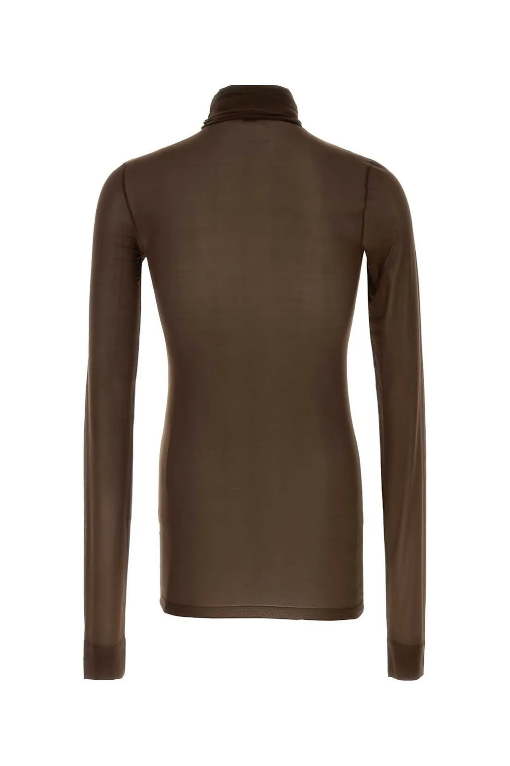 Turtleneck Long-Sleeved Top
