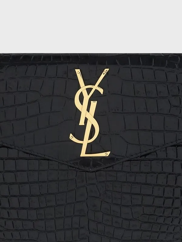 Uptown Logo Clutch Bag