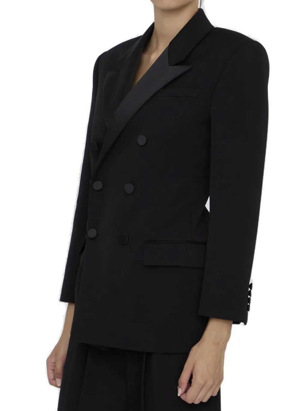 Tuxedo Double-Breasted Jacket