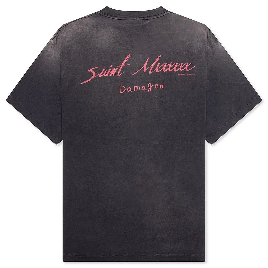 Saint Michael Damaged Short Sleeve T-Shirt