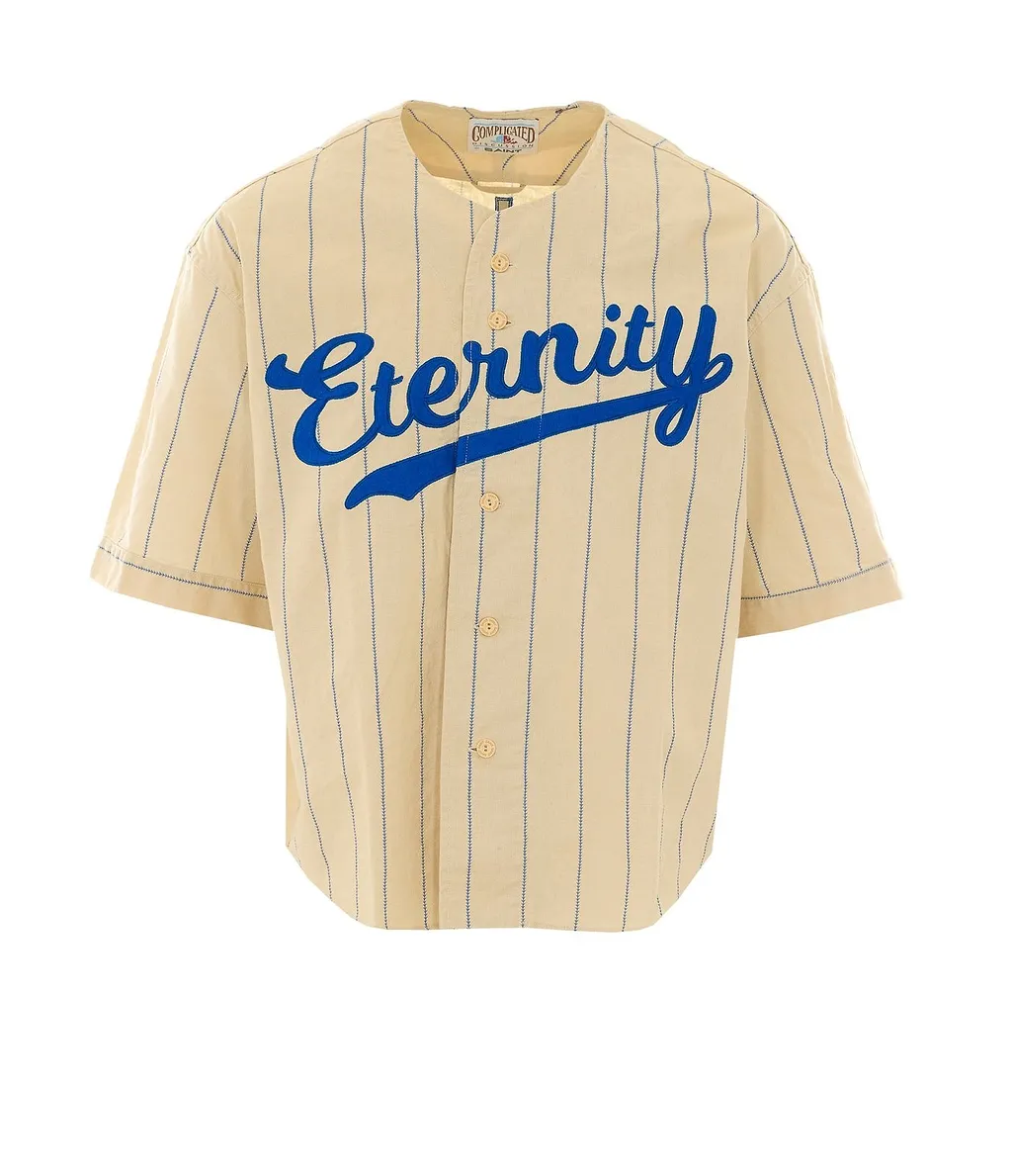 Saint Mxxxxxx Eternity Striped Baseball Shirt