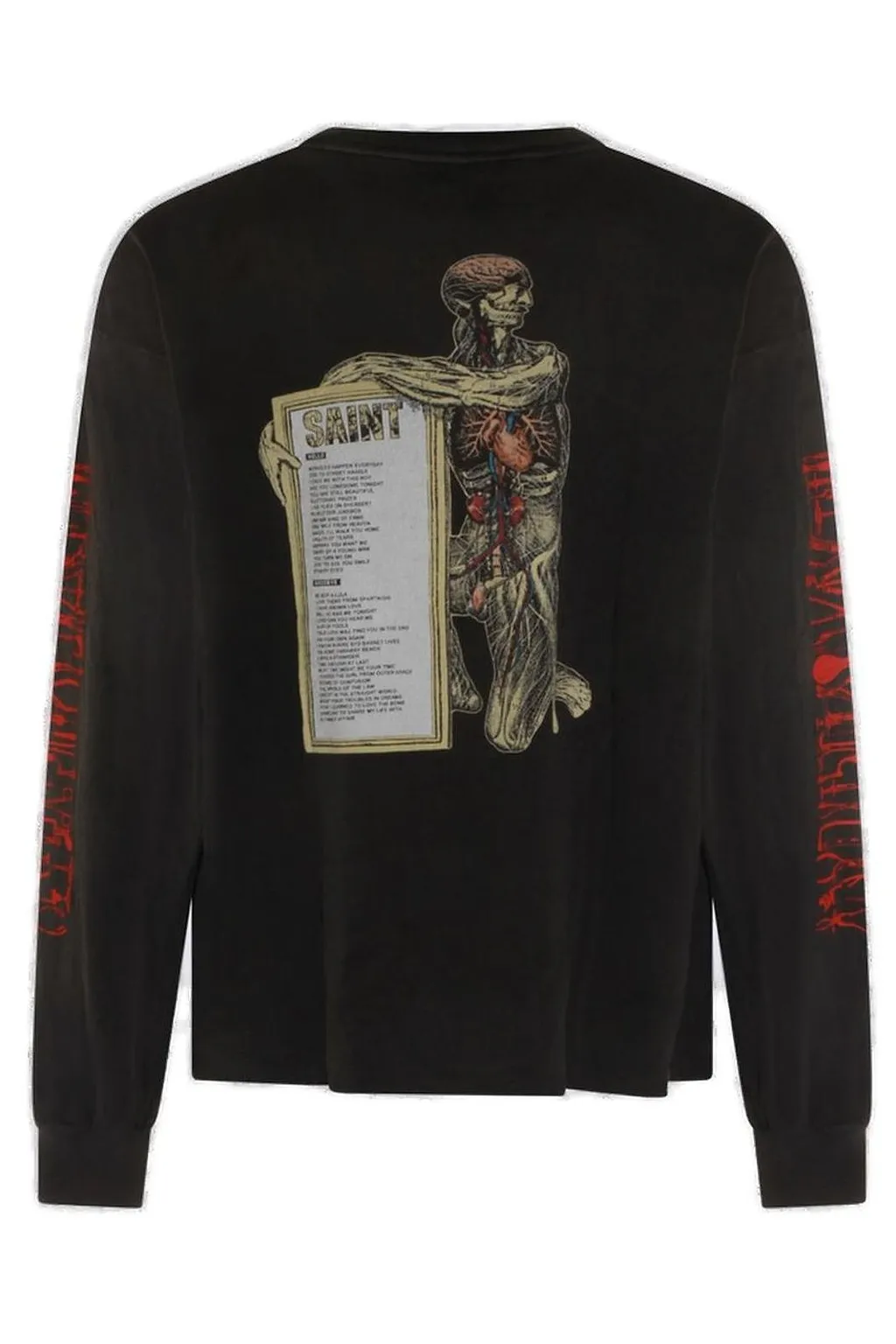 Saint Mxxxxxx Graphic Printed Crewneck T-Shirt