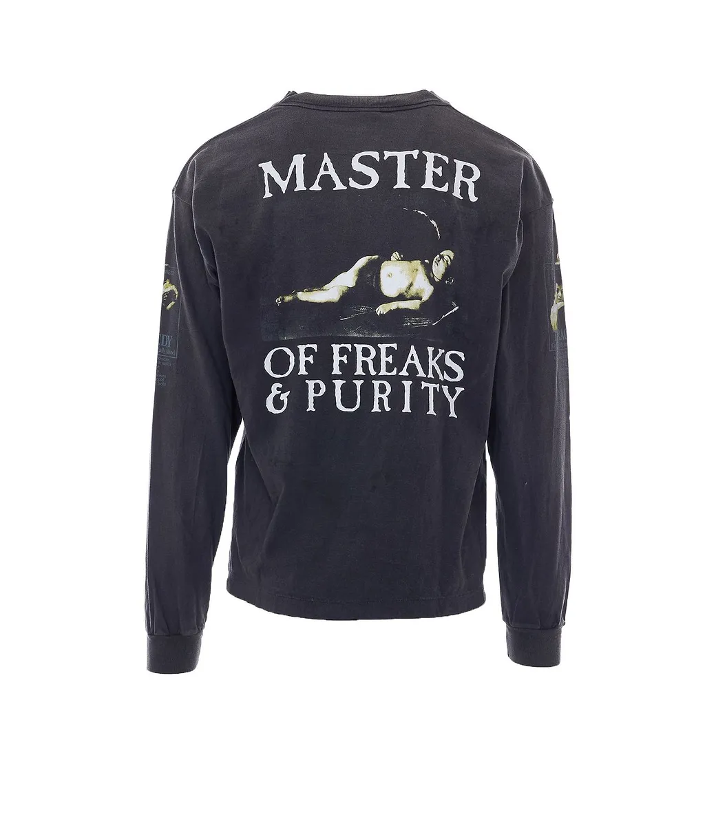 Saint Mxxxxxx Graphic Long Sleeve T-Shirt