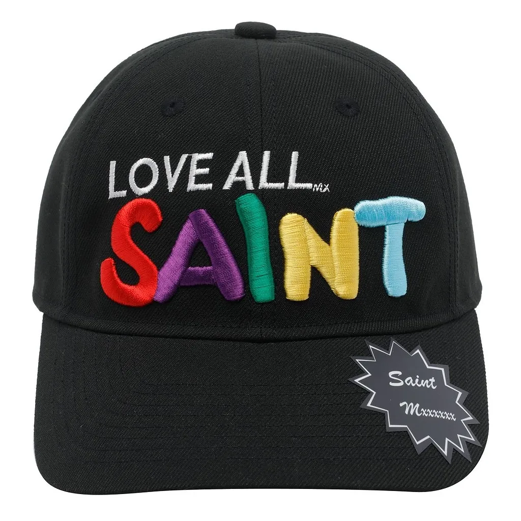Saint Mxxxxxx Love All Logo Baseball Cap