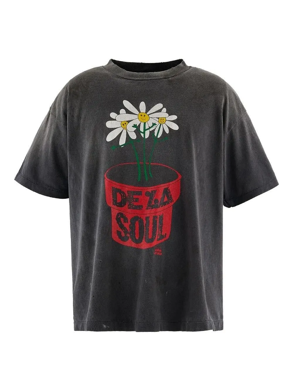 Saint Mxxxxxx X De La Soul Distressed T-Shirt