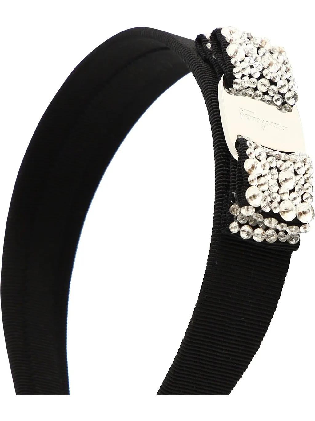 Ferragamo Embellished Vara Bow Headband