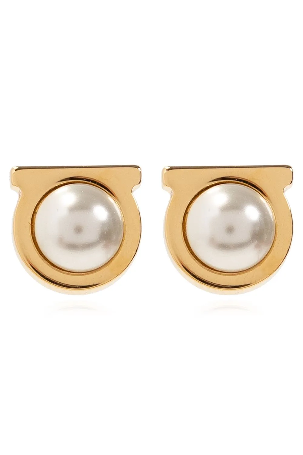 Ferragamo Embellished Stud Earrings