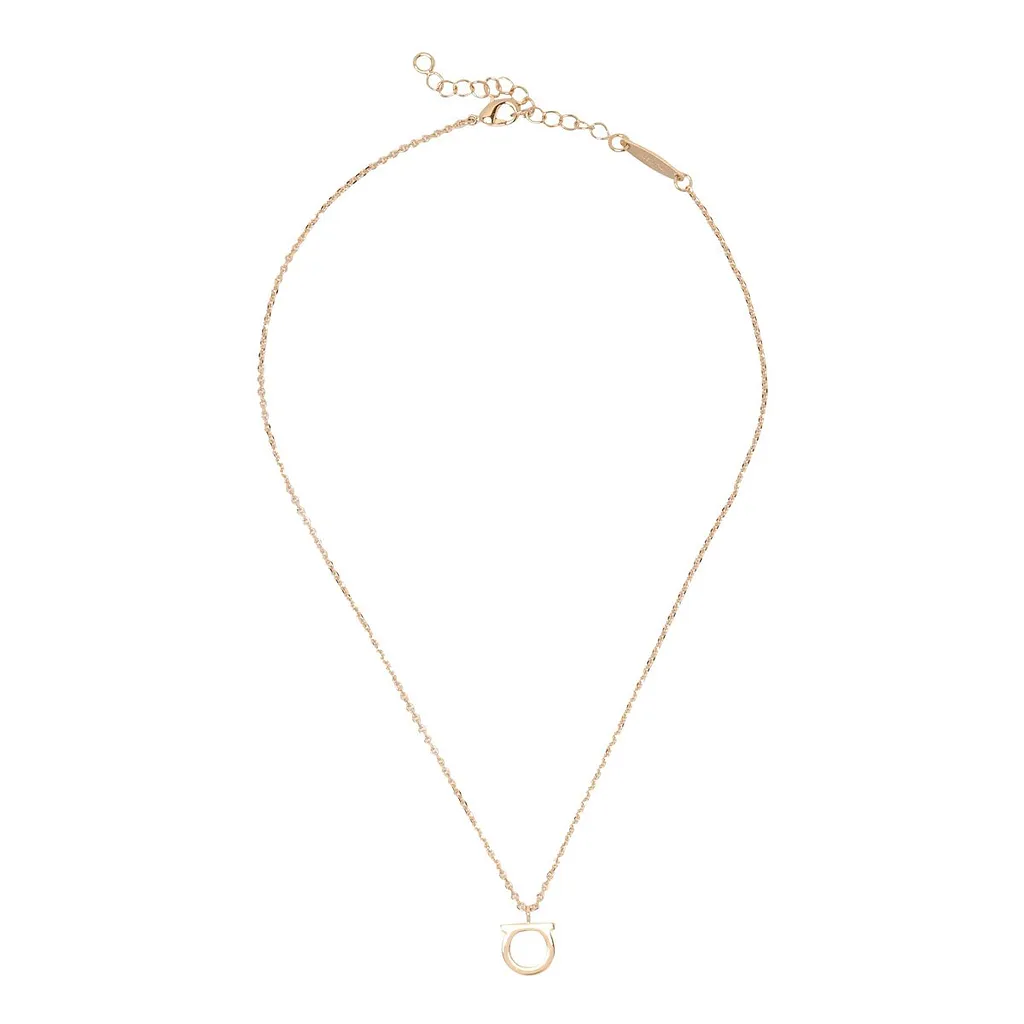 Ferragamo Gancini Chained Necklace