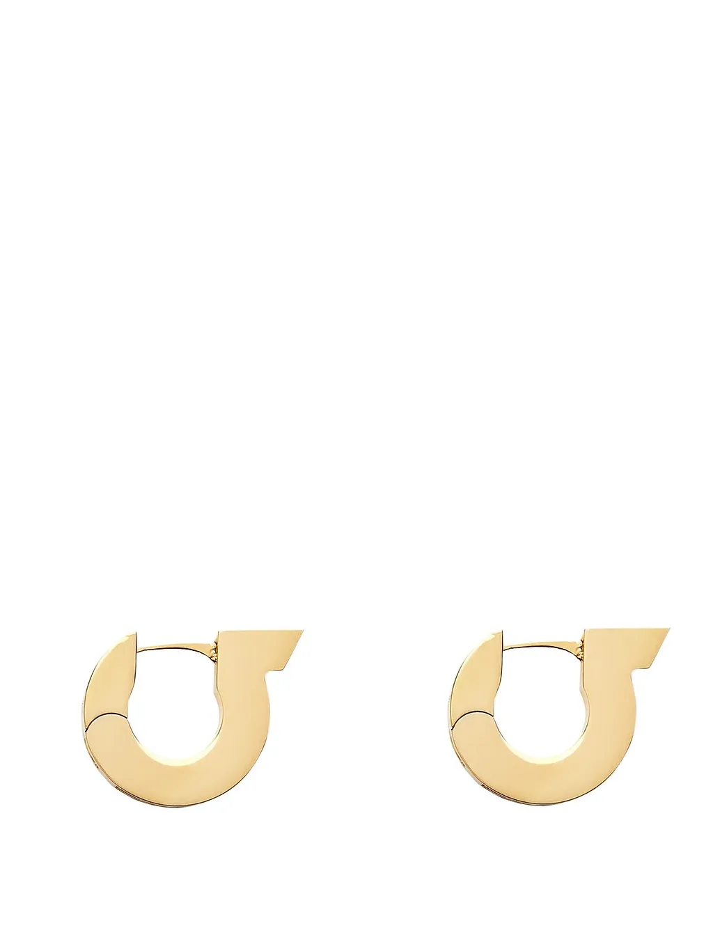 Ferragamo Gancini Embellished Earrings