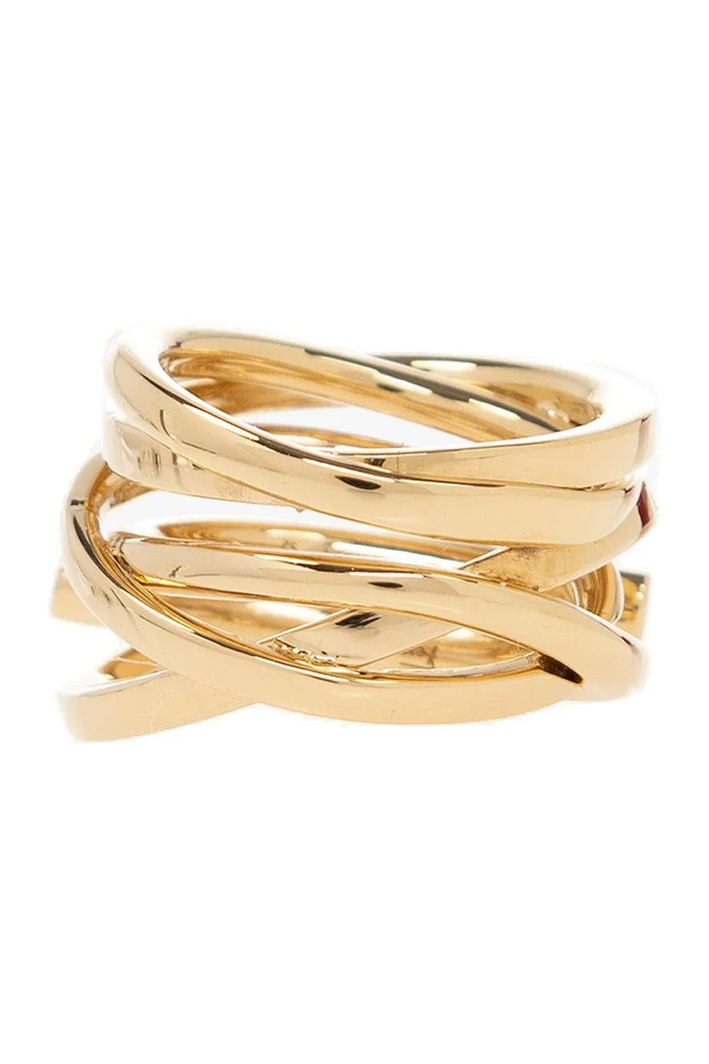 Ferragamo Gancini Embellished Ring