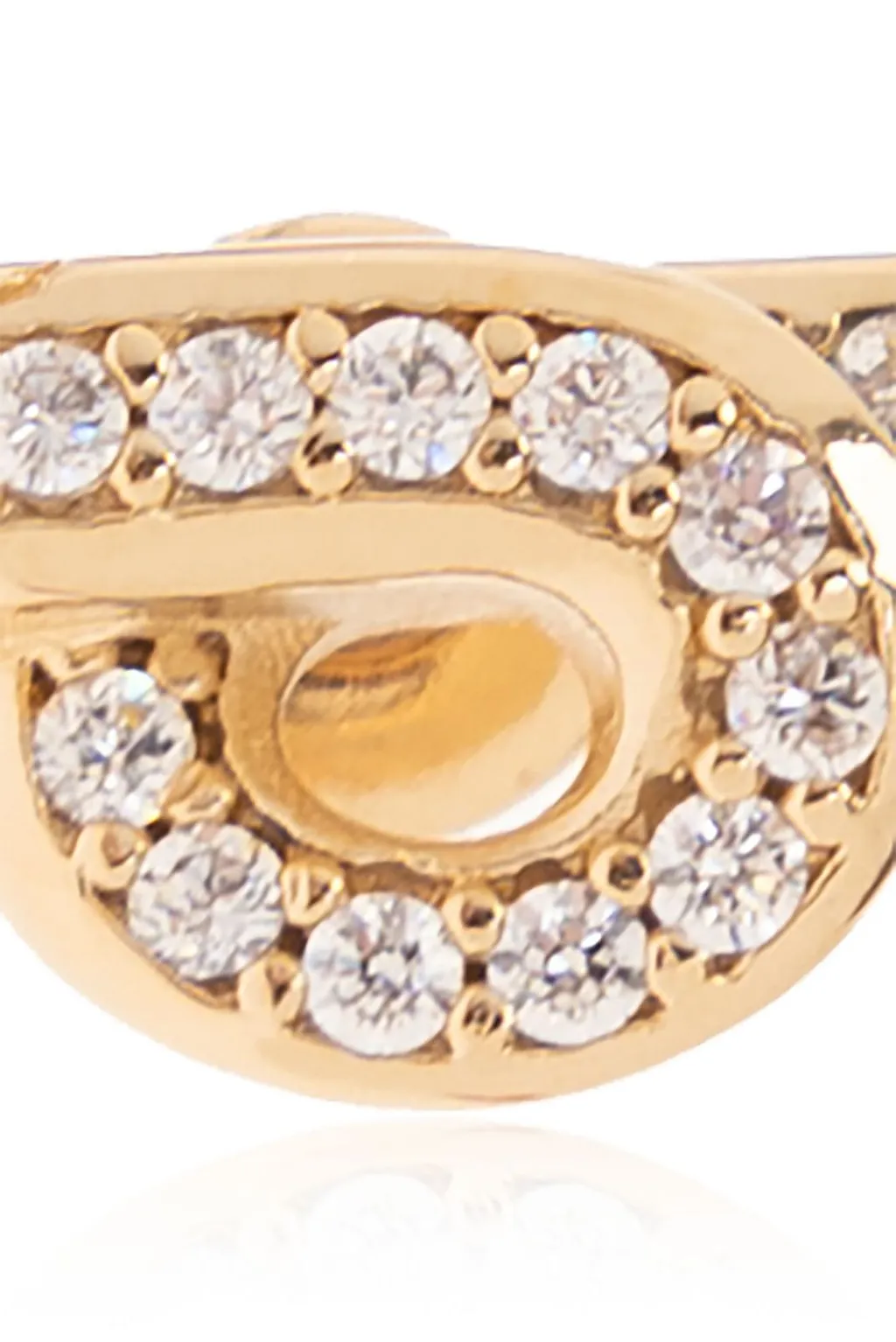 Ferragamo Gancini Embellished Earrings