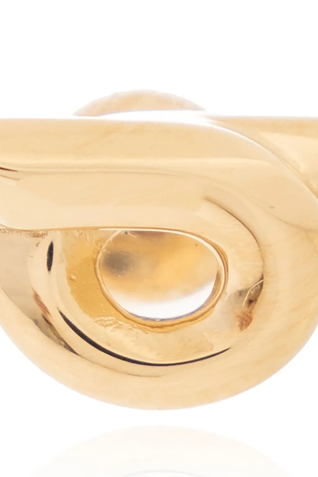 Ferragamo Logo Engraved Earrings