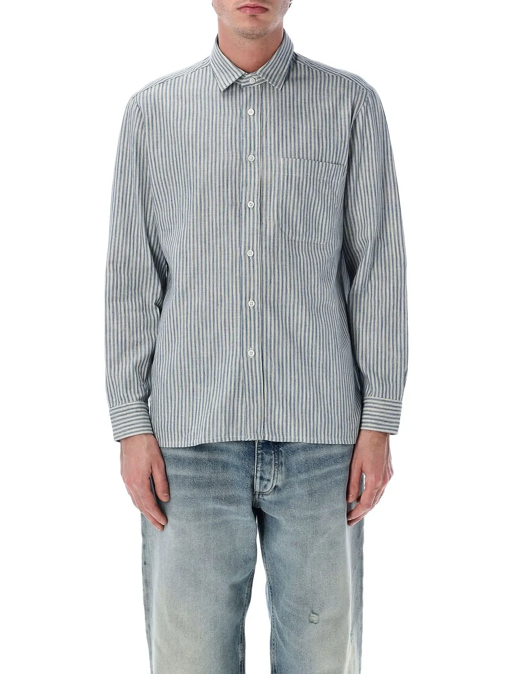 Salvatore Piccolo Tahiti Striped Shirt