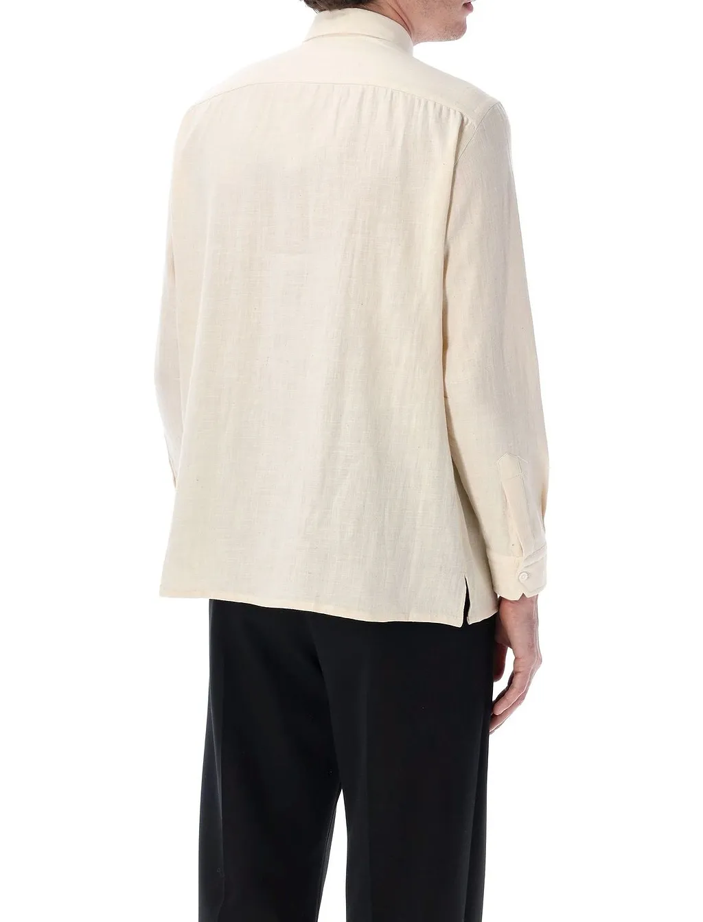 Salvatore Piccolo Tahiti Textured Cotton Shirt
