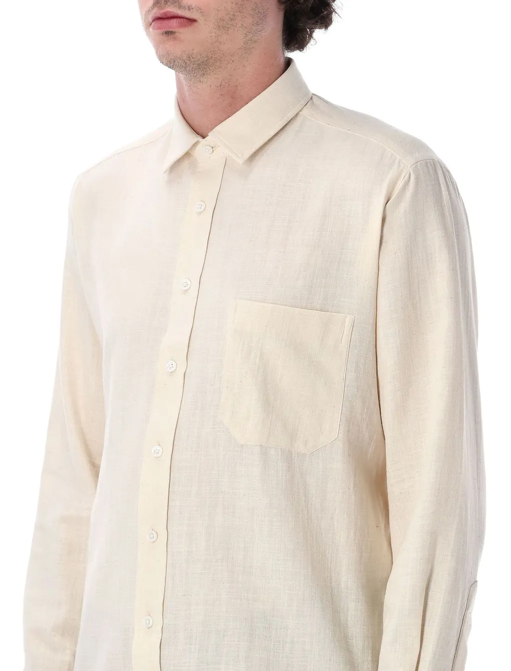 Salvatore Piccolo Tahiti Textured Cotton Shirt