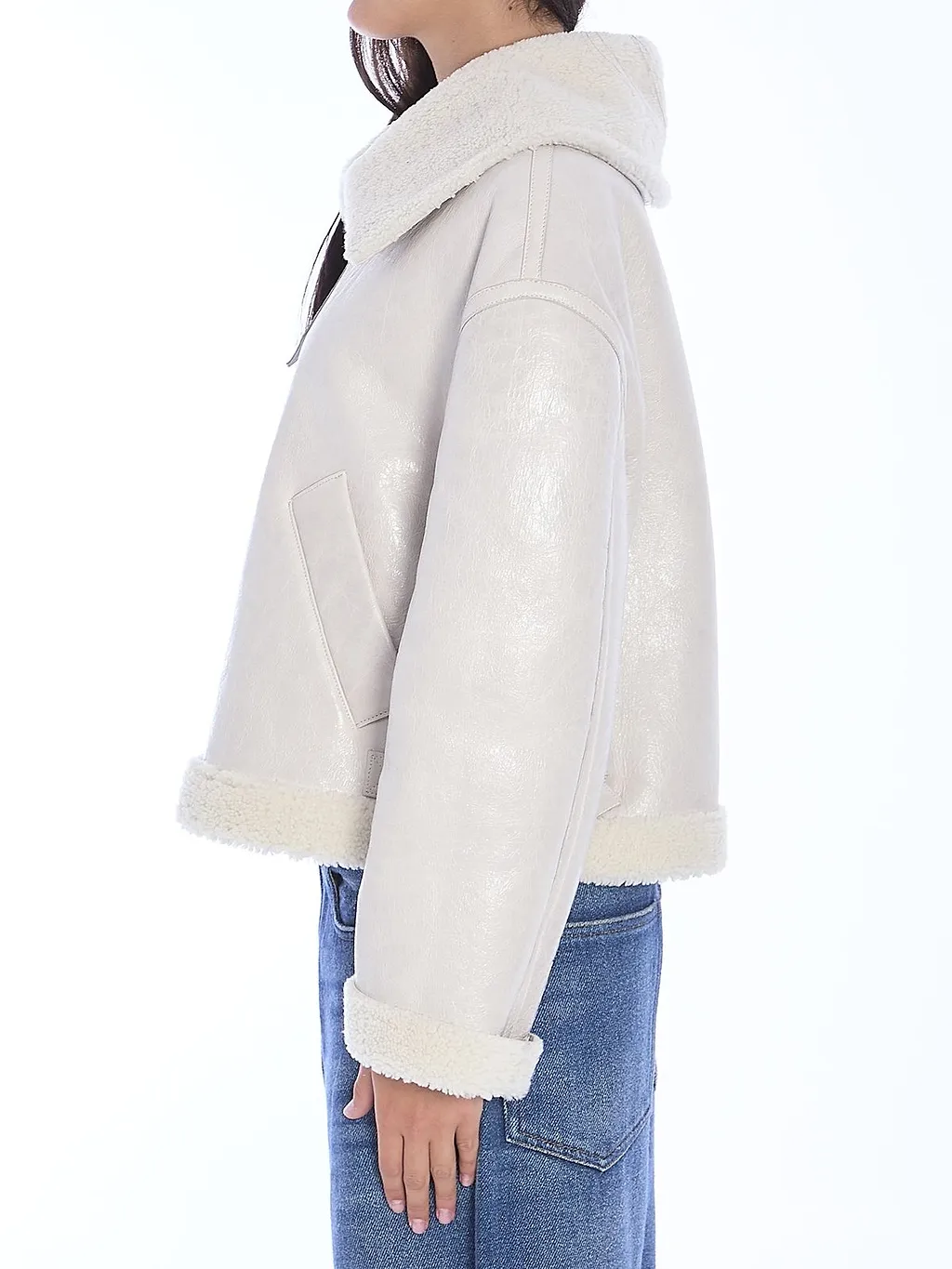 Shearling Collar Jacket