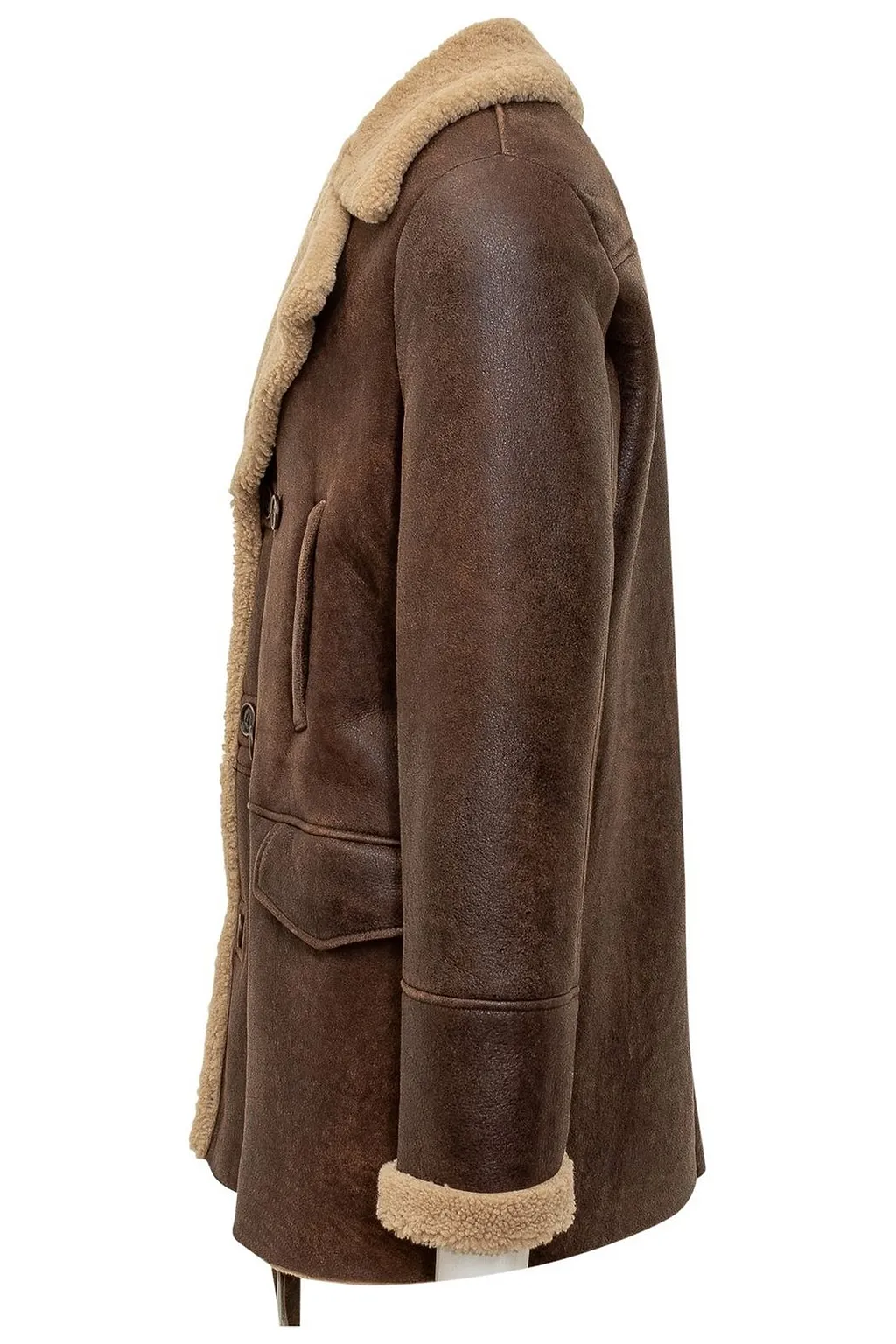 Shearling Trim Jacket
