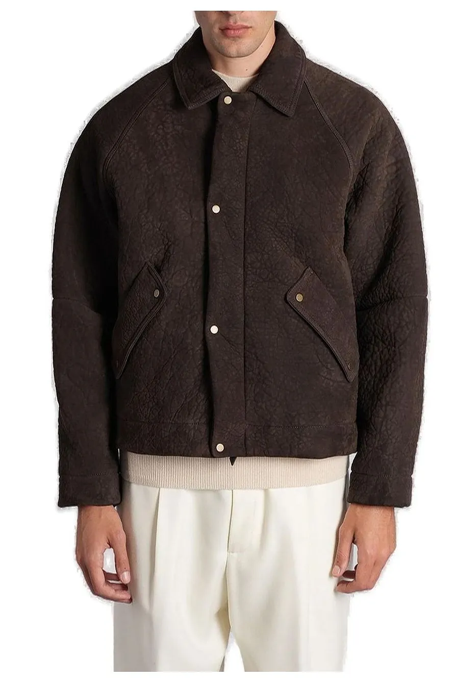 Salvatore Santoro Single Breasted Leather Jacket