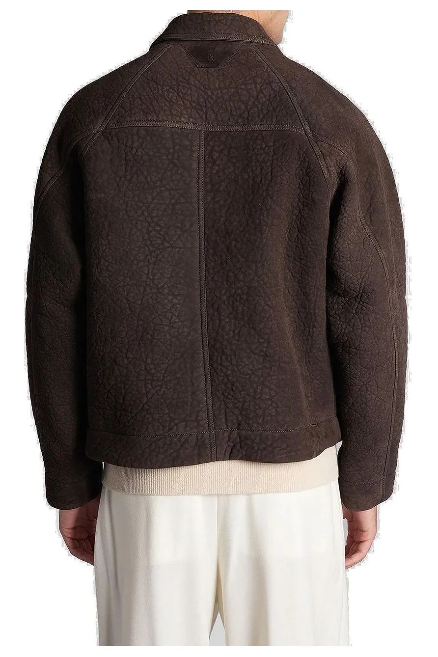 Salvatore Santoro Single Breasted Leather Jacket