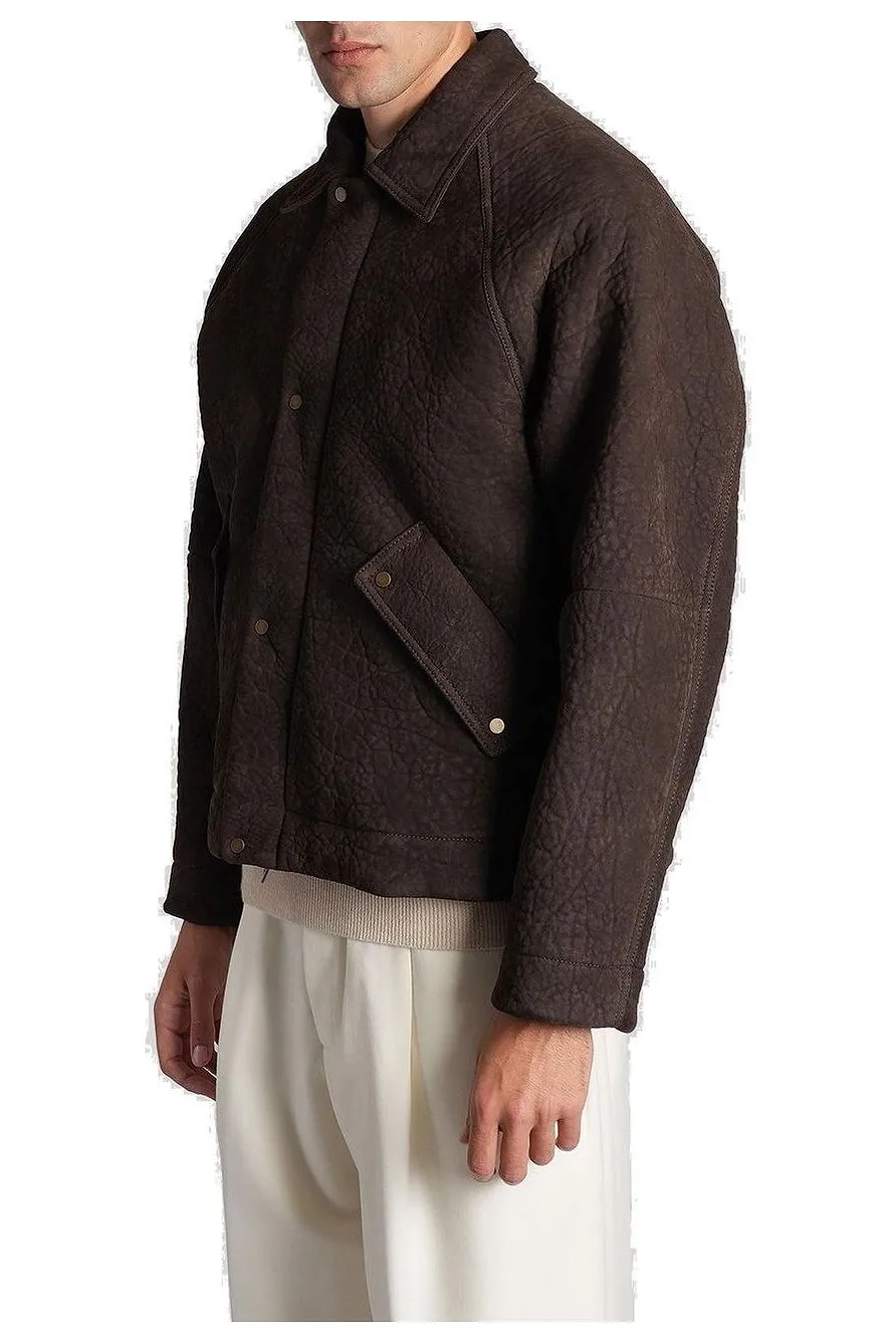 Salvatore Santoro Single Breasted Leather Jacket