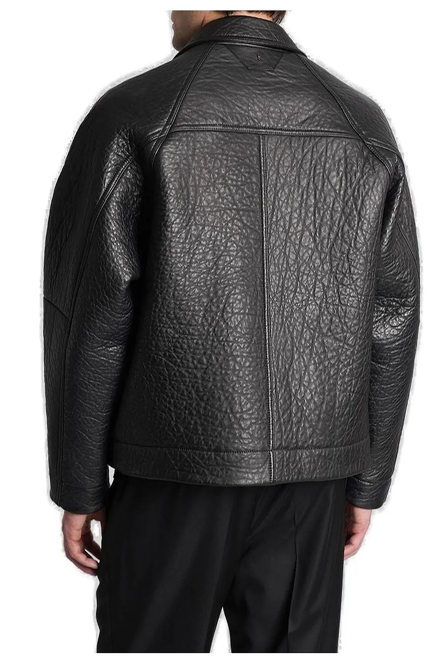 Salvatore Santoro Single Breasted Leather Jacket