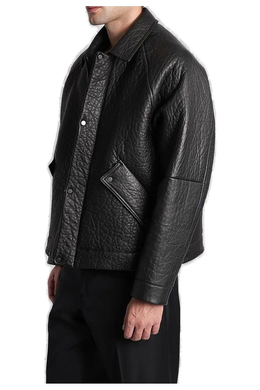 Salvatore Santoro Single Breasted Leather Jacket