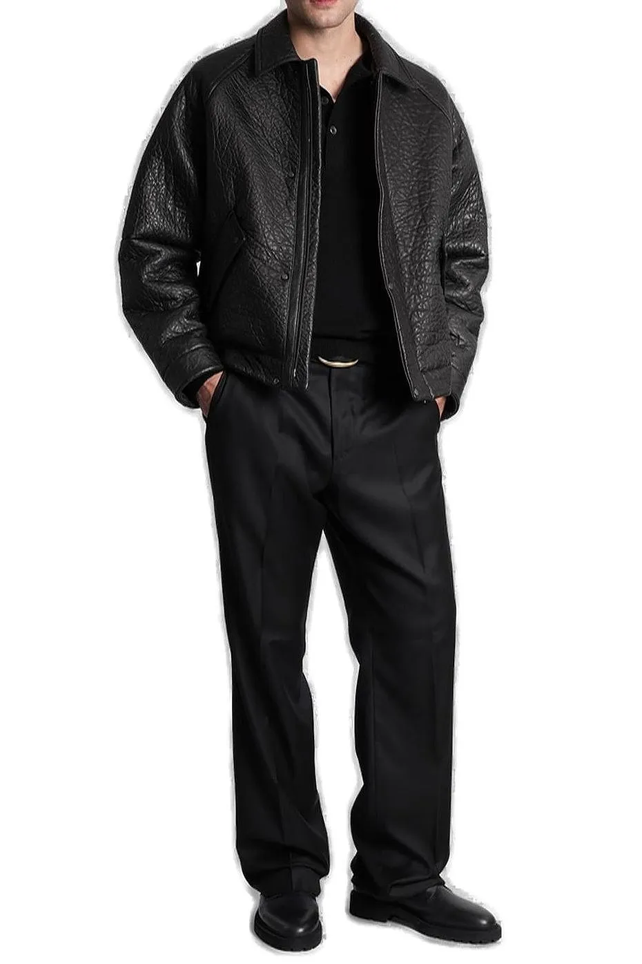 Salvatore Santoro Single Breasted Leather Jacket