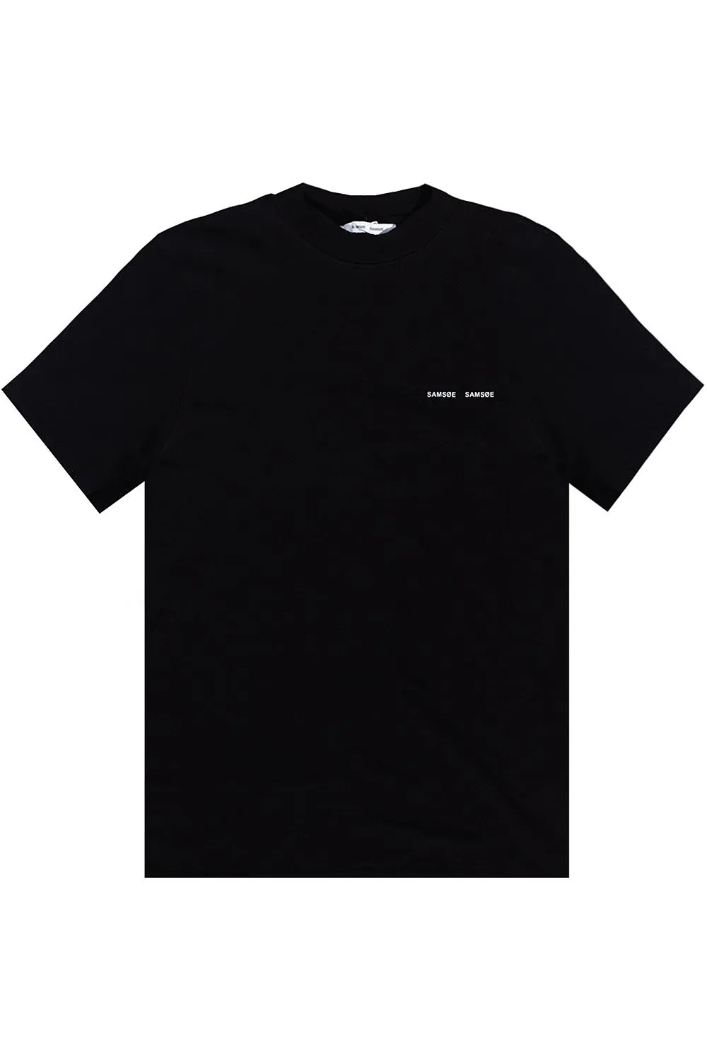SamsØE SamsØE Logo Detailed Crewneck T-Shirt