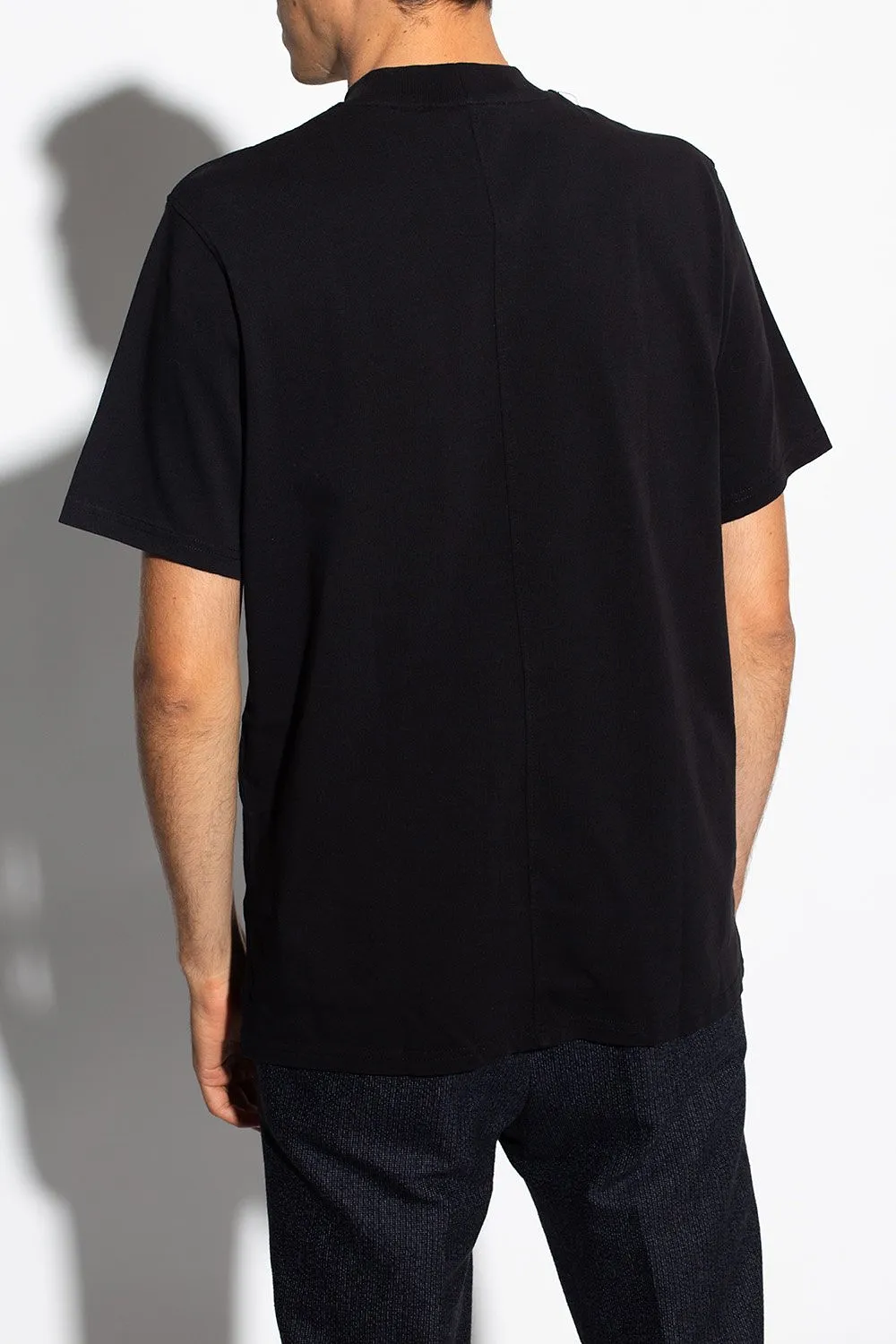 SamsØE SamsØE Logo Detailed Crewneck T-Shirt