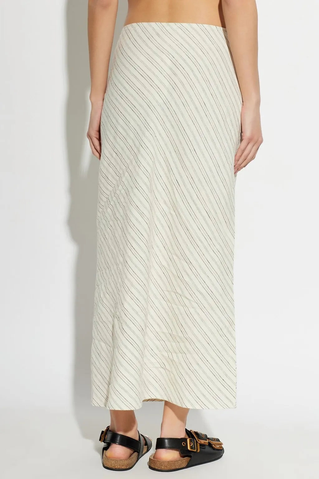 Saagneta Striped Maxi Skirt