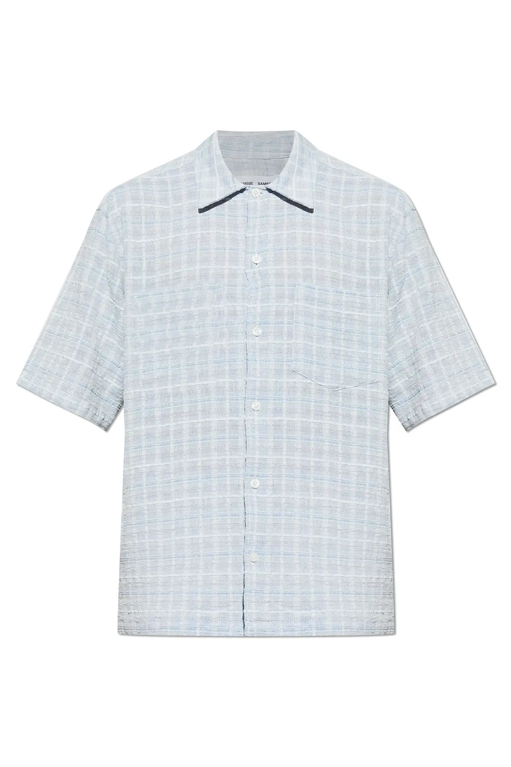 Saayo Textured Short-Sleeve Shirt