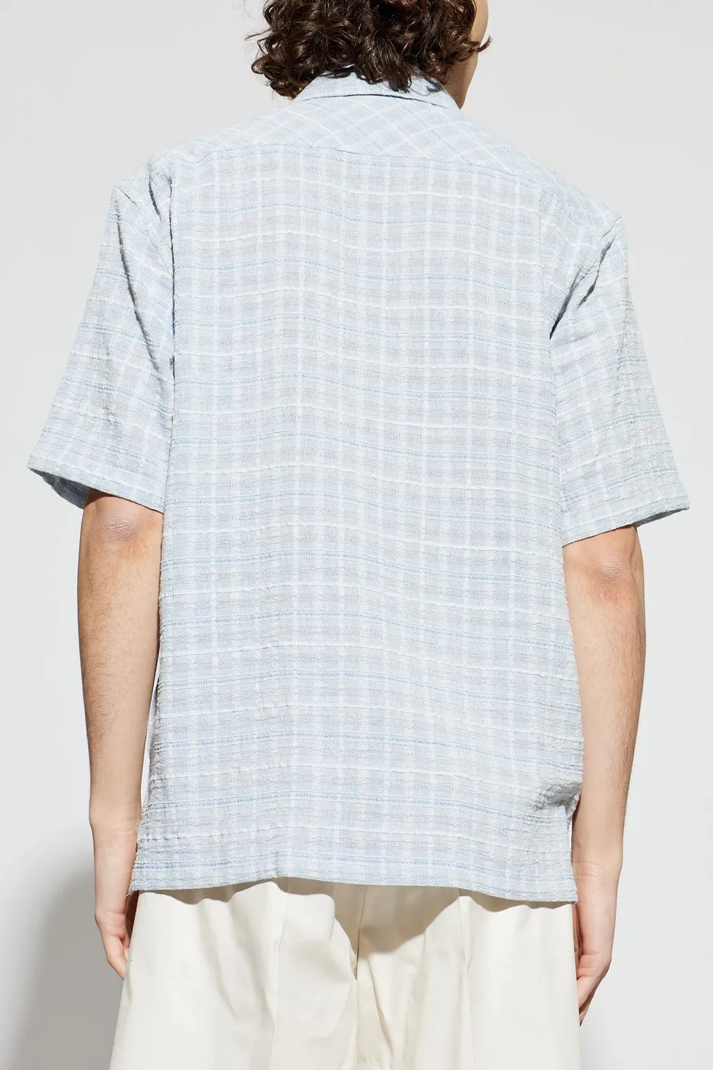 Saayo Textured Short-Sleeve Shirt
