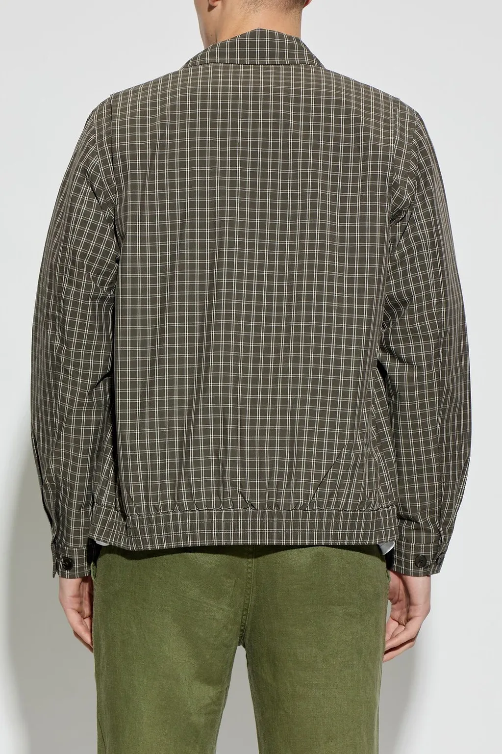 SamsØE SamsØE Sabeck Checked Zip Jacket
