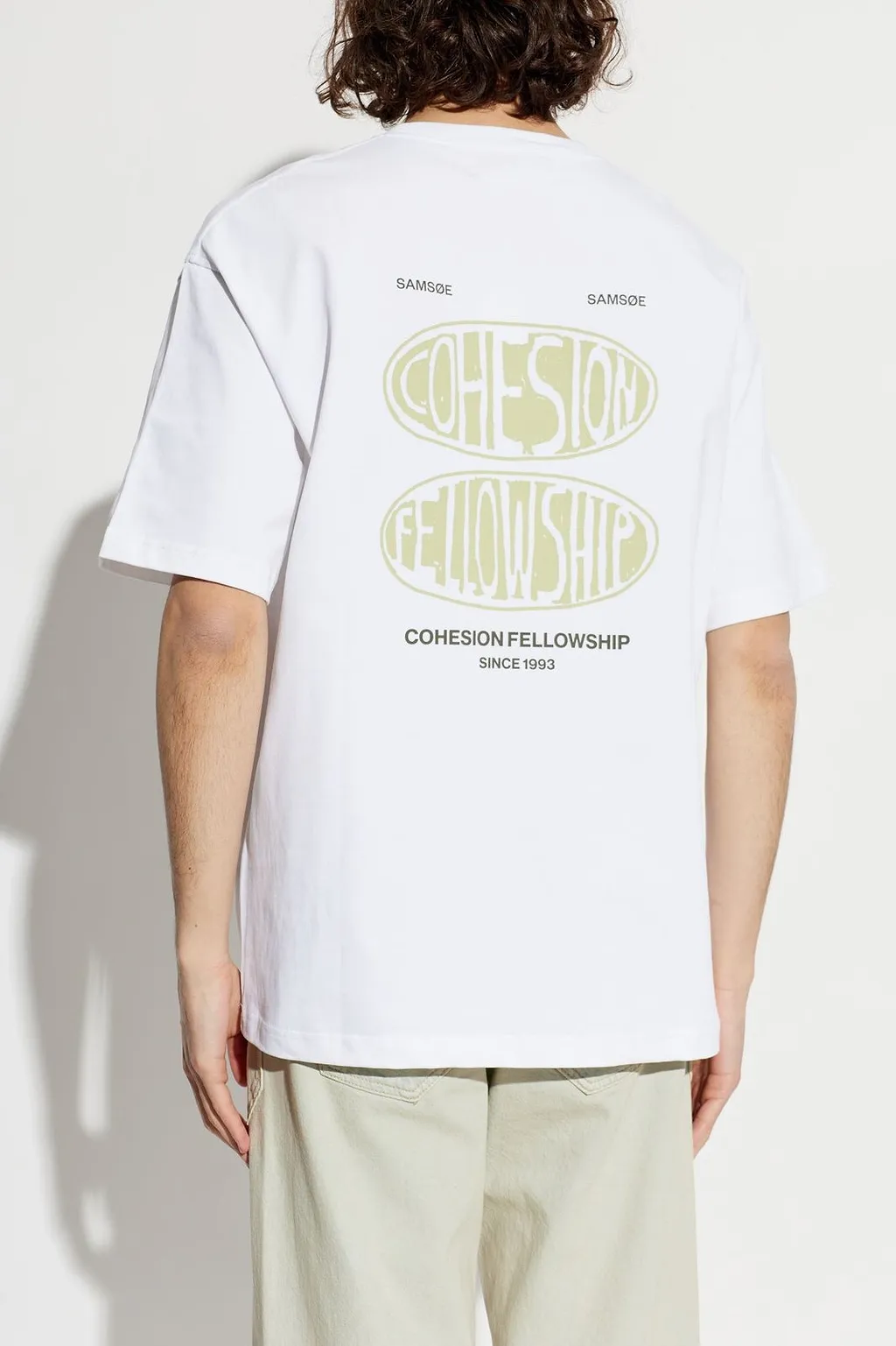 Sacohen Logo Crewneck T-Shirt