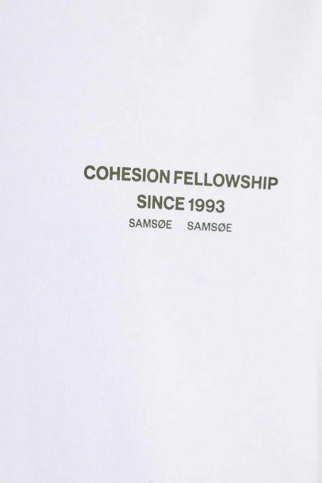 Sacohen Logo Crewneck T-Shirt