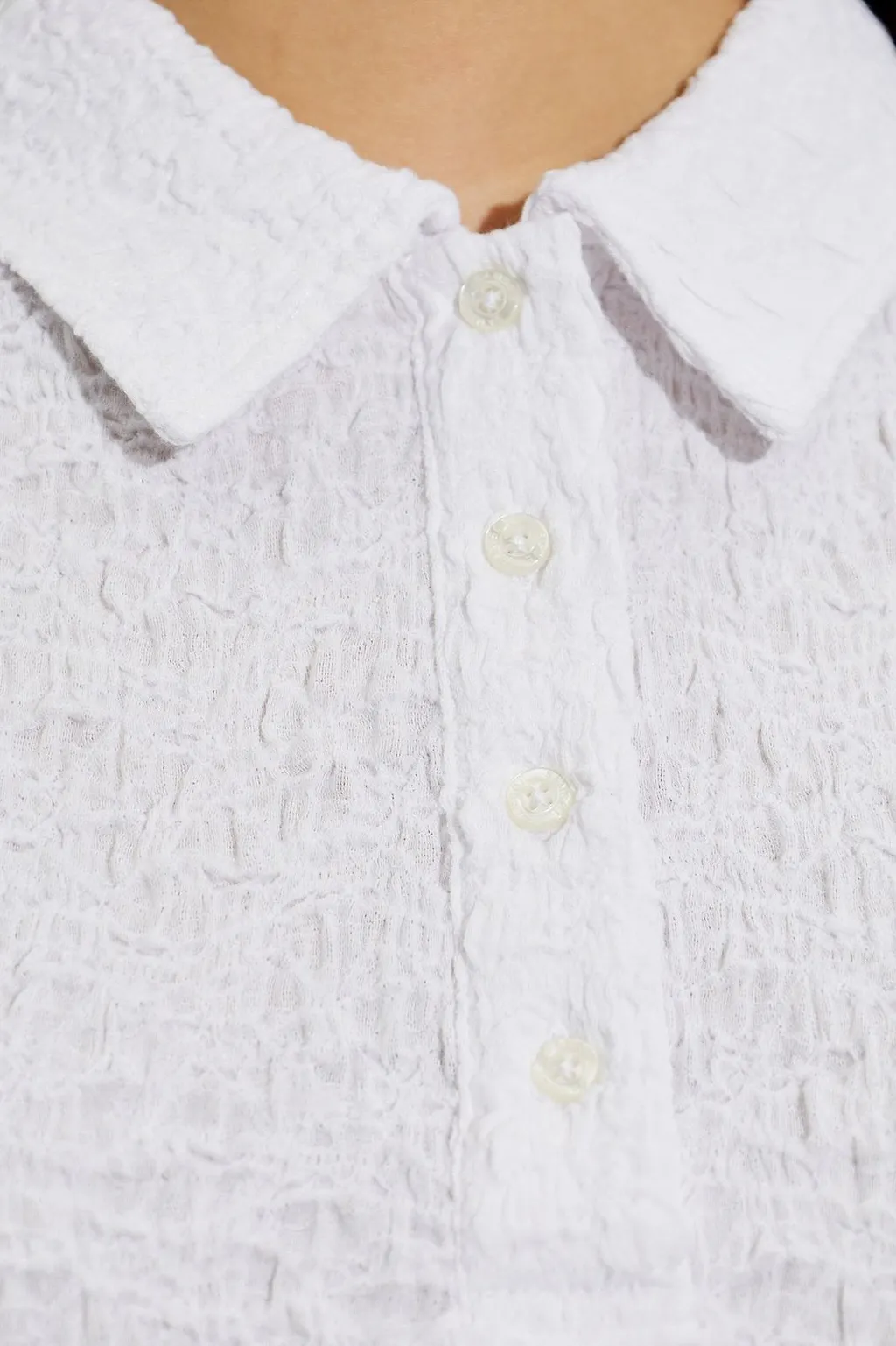 SamsØE SamsØE Sadaisy Textured Polo Top