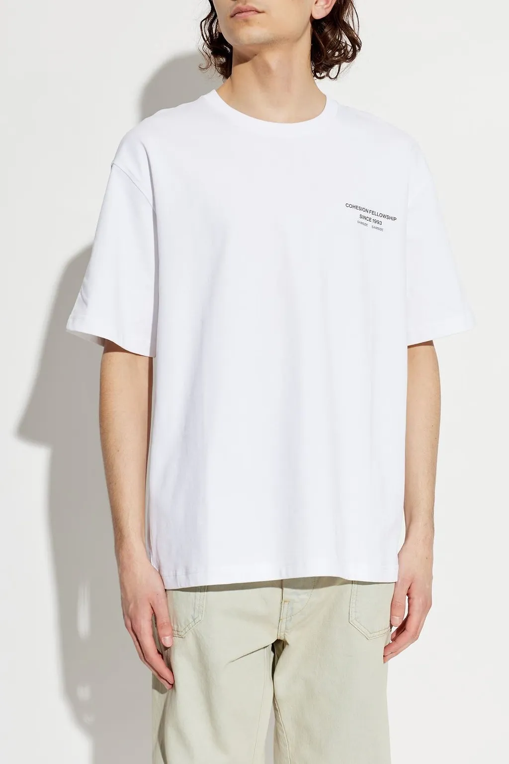 Sacohen Logo Crewneck T-Shirt