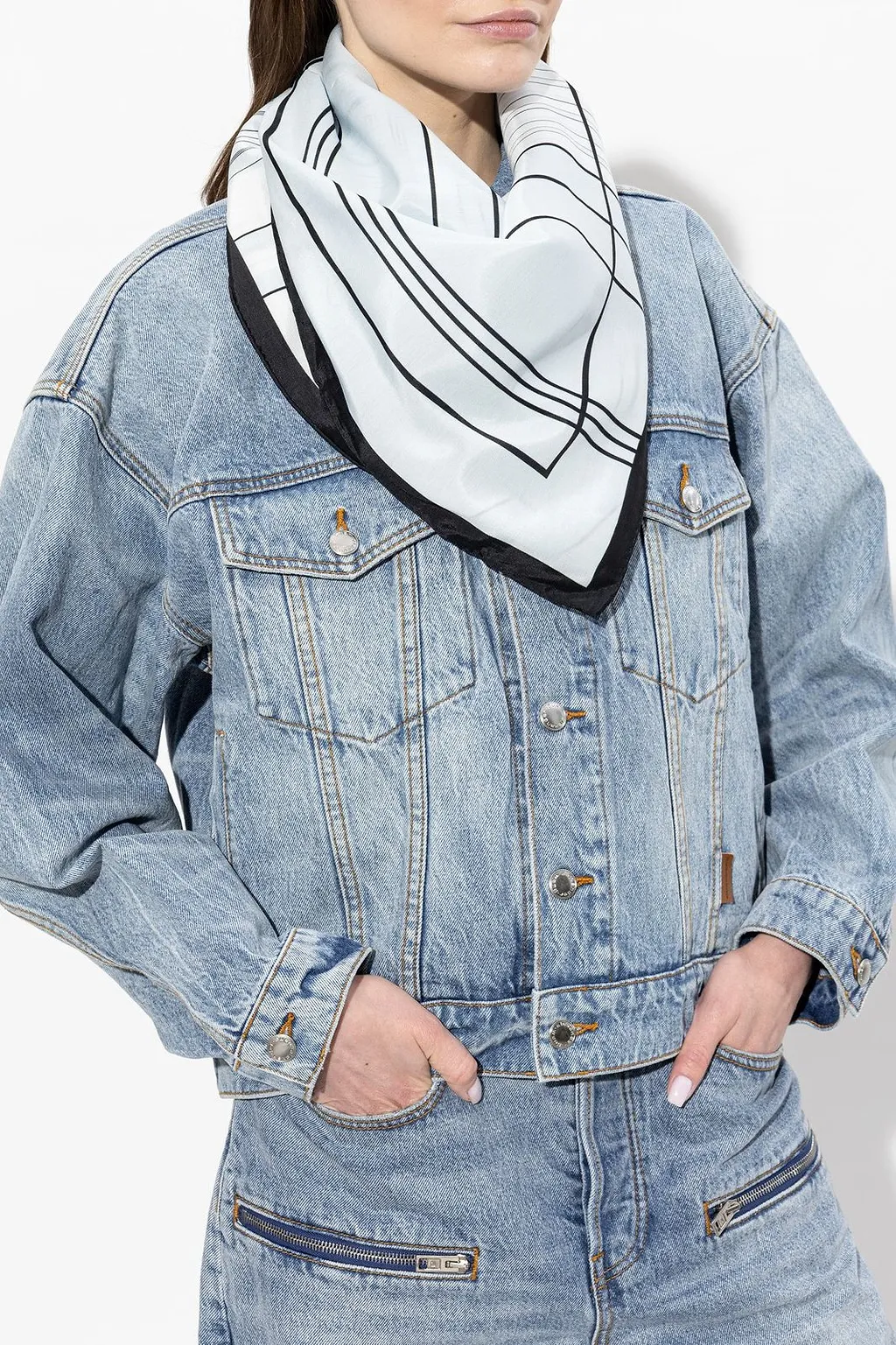 Sahailan Striped Scarf